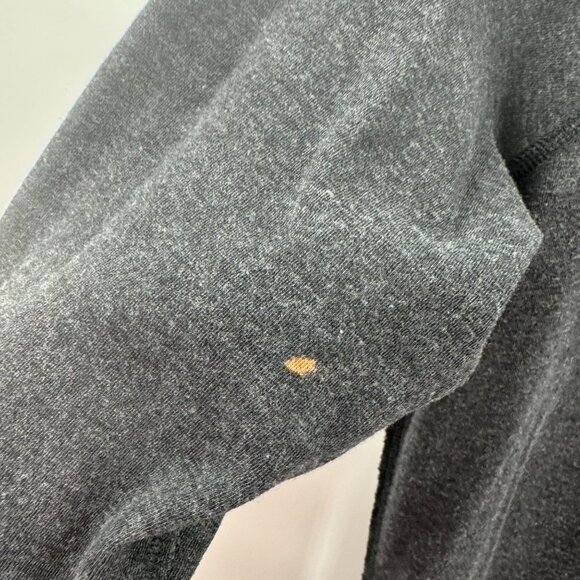 Lululemon Reversible Open Your Heart Long Sleeve Shirt Grey Striped Women Size S - Picture 7 of 7